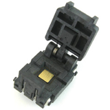 QFN Clamshell Burn in IC Socket -- 04QNMA17050