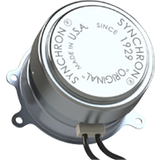 AC Synchronous Motor -- Hansen 600 Series (Round Gearbox) Synchron A & D Mount