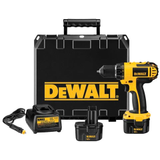 12V 3/8'' (10mm) Cordless Compact Drill/Driver Kit with Vehicle Charger -- DC742VA