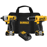 12V MAX* Cordless Li-Ion Drill/Driver / Impact Driver Combo Kit -- DCK211S2