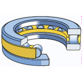 Cylindrical Roller Thrust Bearings - 351554 B -- 173004004