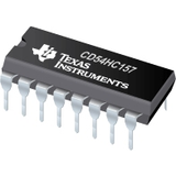 CD54HC157 High Speed CMOS Logic Quad 2-Input Multiplexers -- CD54HC157F