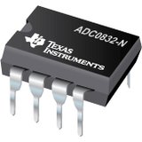 ADC0832-N 8-Bit Serial I/O A/D Converter with Multiplexer Option -- ADC0832CCN/NOPB