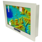 24.0" Panel Mount, Mil-Spec LCD Monitor