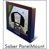 Saber PanelMount 19.0"/20.1" MIL-STD-901D Compliant LCD Monitor