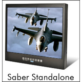 Saber Standalone 15.0"/19.0" Sunlight Readable NVIS-Compatible LCD Monitor