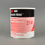 3M 2141 Neoprene Rubber and Gasket Adhesive Light Yellow 1 gal Pail -- 7000121215