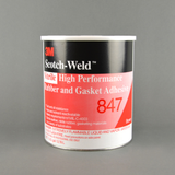 3M 847 Nitrile High Performance Rubber and Gasket Adhesive Brown 1 gal Pail -- 7000121194
