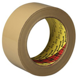 3M Scotch 371 Box Sealing Tape Tan 48 mm x 914 m Roll -- 7000136745