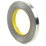 3M 425 Aluminum Foil Tape Silver 0.5 in x 60 yd Roll -- 7100053645