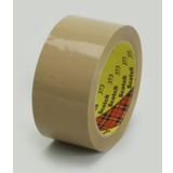 3M Scotch 373 Box Sealing Tape Tan 48 mm x 50 m Roll -- 7000001195