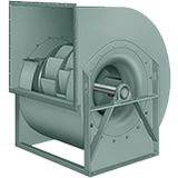 Backward Inclined DWDI Fan