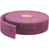 3M Scotch-Brite CF-RL Non-Woven Aluminum Oxide Sanding Roll - Medium Grade - 2 in Width x 30 ft Length - 00292 -- 61500002383