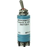 ET Series Toggle Switch, 1 pole, Electrically held- 2 position, Screw terminal, Standard Lever -- 25ET120-S