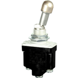 MICRO SWITCH TL Series Toggle Switch, 1 pole, 2 position, Screw terminal, Locking Lever, Military Part Number MS24658-23F -- 1TL1-3F