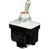 MICRO SWITCH TL Series Toggle Switch, 2 pole, 3 position, Screw terminal, Standard Lever, Military Part Number MS24524-31 -- 2TL1-5