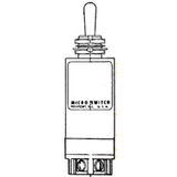 ET Series Toggle Switch, 1 pole, Electrically held- 2 position, Screw terminal, Standard Lever -- 25ET1-S