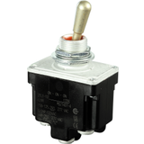 MICRO SWITCH TL Series Toggle Switch, 2 pole, 3 position, Screw terminal, Standard Lever, Military Part Number MS27407-4 -- 2TL1-10