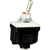 MICRO SWITCH TL Series Toggle Switch, 2 pole, 2 position, Screw terminal, Standard Lever, Military Part Number MS24524-30 -- 2TL1-6