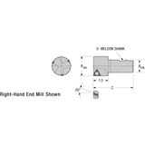 High Shear Series Face Mill -- WSTHP-50001.5