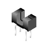 High Reliability Optical Interrupter 5mm Gap Low Profile -- MOC70P3