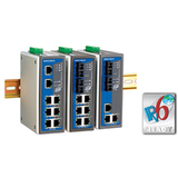 DIN-Rail Managed Ethernet Switch -- EDS-405A