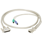35FT KVM CPU Cable DB25 VGA PS2 Coax With Audio -- EHN382A-0035