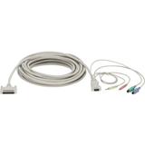 5FT KVM CPU Cable VGA PS2 With Audio -- EHN151A-0005