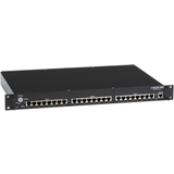19" 1U RackMNT Gang Switch (8) RJ45 A/B (Pins 1/2, 3/6) NTWK MNG -- NBS008MA