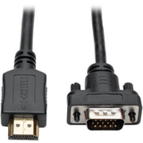 HDMI to VGA Active Converter Cable, HDMI to Low-Profile HD15 (M/M), 1920 x 1200/1080p @ 60 Hz, 3 ft. -- P566-003-VGA