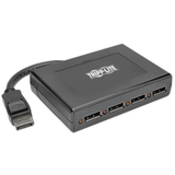 4-Port DisplayPort 1.2 Multi-Stream Transport (MST) Hub, 3840 x 2160 (4K x 2K) @ 60Hz, UHD, TAA -- B156-004-V2