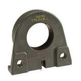 CSLA Series inductive analog current sensor, 550 A sensed current, sink or source output, through-hole, operates on AC or DC current, bottom mount -- CSLA2EL