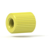 Tefzel™ (ETFE) Cap 1/16" Male Nut Black -- P-754BLK