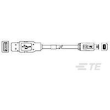 USB Cable Assemblies -- 1487596-3