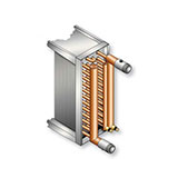 Pitched Core Fluid Coil -- P