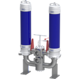 Duplex Easy Service Low Pressure Filter -- 40 FLD/FLDN