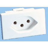 10A/250V White Swiss Socket -- 88010530
