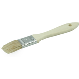 1" Chip &amp; Oil Brush, White Bristle, 1-1/2" Trim Length, Wood Handle -- 40066