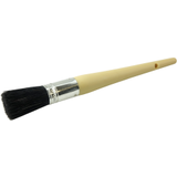 #6 13/16" Oval Sash Brush, Black China Bristle, 2" Trim Length, Plain Foam Handle -- 40056
