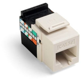 QUICKPORT CAT5E GIGAMAX JACK LT ALMOND -- LE-5G108-RT5