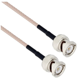 BNC Male to BNC Male Using Flexible RG316 Coax Cable 12" -- MTCA00026-12