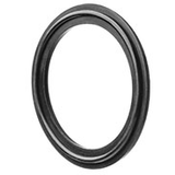 1 1/2 in. Size Black EPDM Tri-Clamp Gasket|Master File -- EPDM-40MPE150