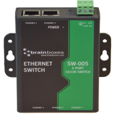 5 Port Unmanaged Ethernet Switch Wall Mountable -- SW-005