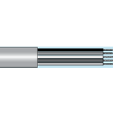 Alpha Essentials Multi-Conductor Cable - Unshielded - 16 AWG 2 Conductor - Gray - 300V - 1000ft - Alpha 1899C SL001 -- 1899C SL001