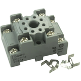 Relay Socket, 8Pin, 10A, 300V; Socket Mounting Idec -- SR2P-05
