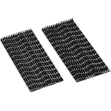 Reclosable Fastener, 1 X 2, Blk, Pk100; Fastener Length Imperial 3M -- 1-2-100-SJ3550