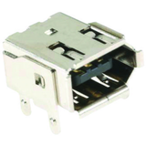 Firewire Ieee-1394 Connector, Plug, 6 Position, Through Hole; No. Of Contacts 3M -- 3E106-0220KV