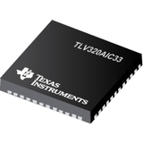 TLV320AIC33 Low-Power Stereo CODEC with 10 Inputs, 7 Outputs, HP/Speaker Amplifier and Enhanced Digital Effects -- TLV320AIC33IGQE