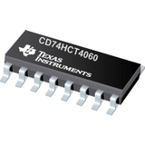 CD74HCT4060 High Speed CMOS Logic 14-Stage Binary Counter with Oscillator -- CD74HCT4060EE4