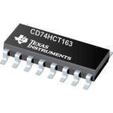 CD74HCT163 High Speed CMOS Logic 4-Bit Binary Counter with Synchronous Reset -- CD74HCT163M